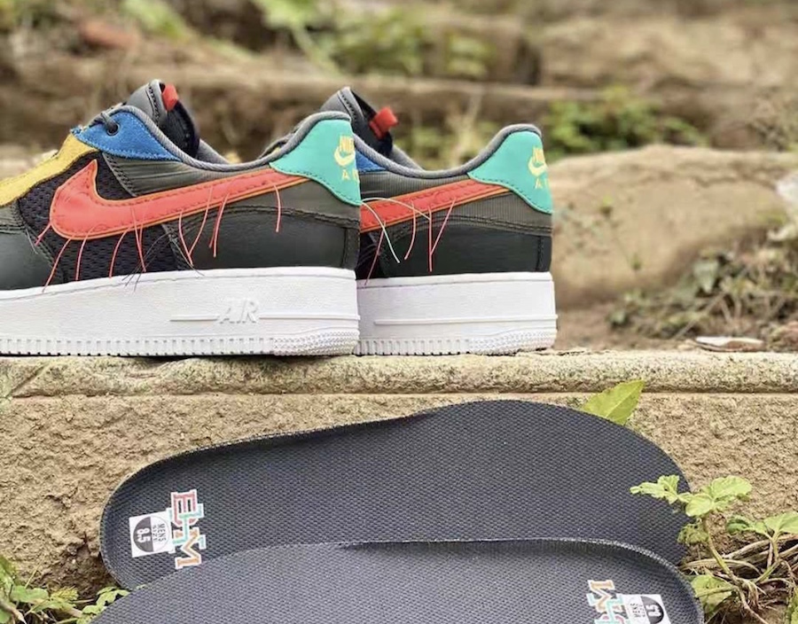 black history month air force 1s