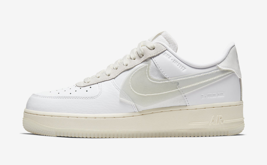 nike air force 1 translucent sole