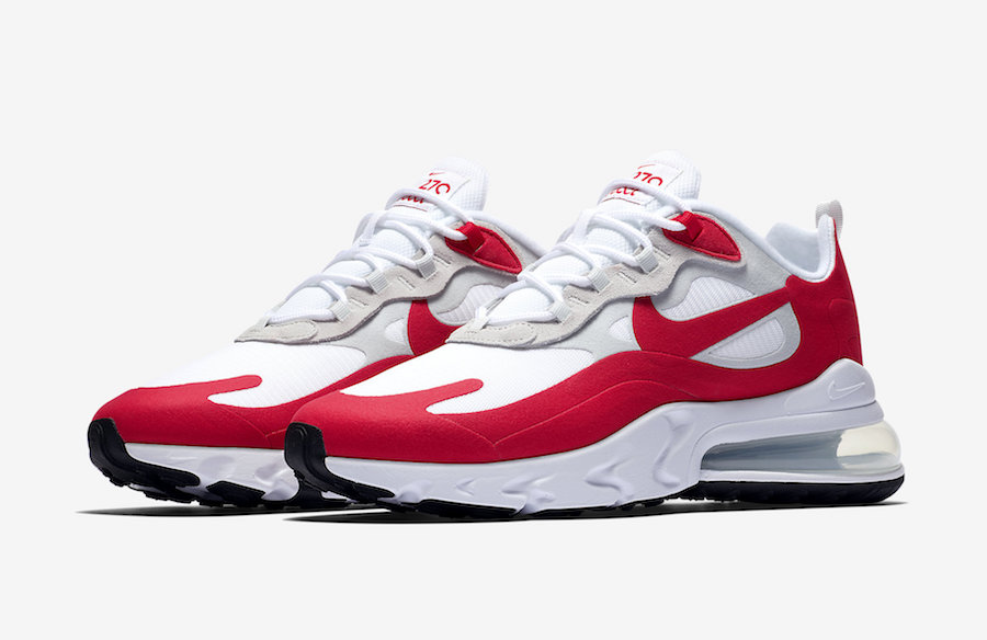 nike air max 270 red and white womens