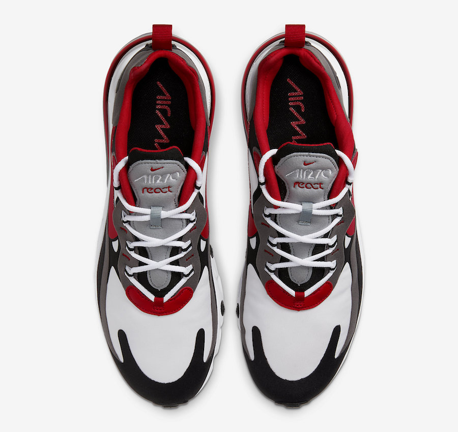 Nike Air Max 270 React Grey Black 