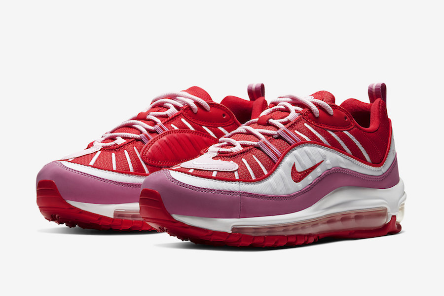 nike air max pink and red