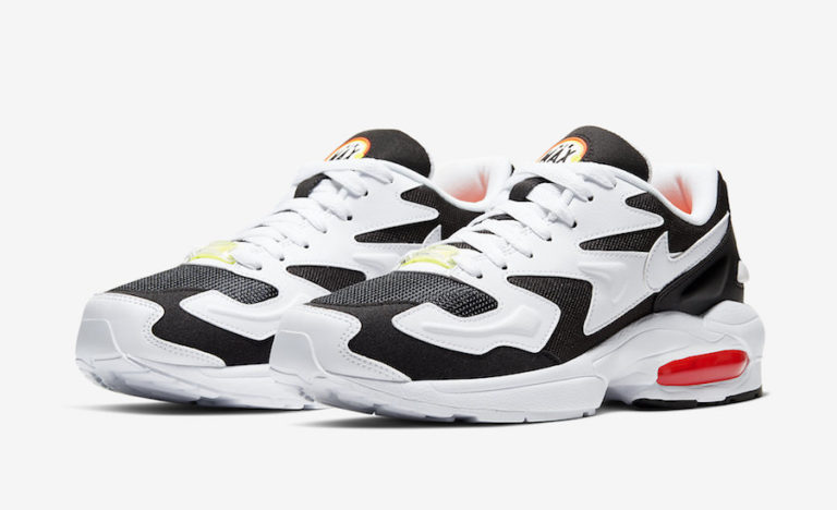 Nike Air Max2 Light Black White Orange Volt CK2602-001 Release Date ...