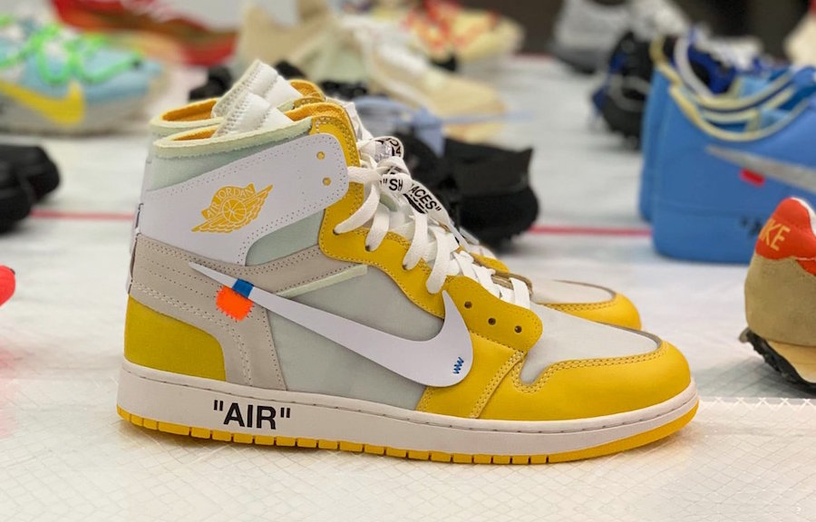 Off-White Air Jordan 1 Canary Yellow Release Date Info | SneakerFiles