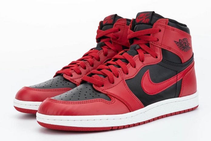 Air Jordan 1 Hi 85 Varsity Red Summit White Black Bq4422-600 Release 