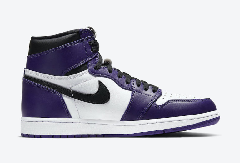Air Jordan 1 Court Purple 2020 555088 500 Release Info Sneakerfiles