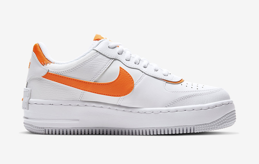 white and orange air force