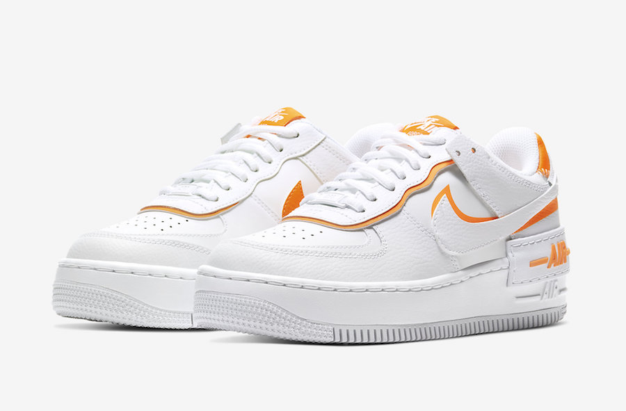 nike air force 1 with orange