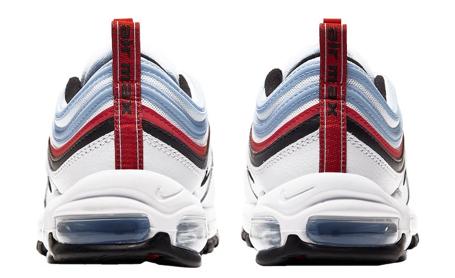 black red and blue air max 97