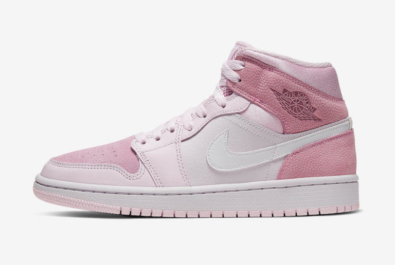 Air Jordan 1 Mid Digital Pink Cw5379 600 Release Date Info Sneakerfiles