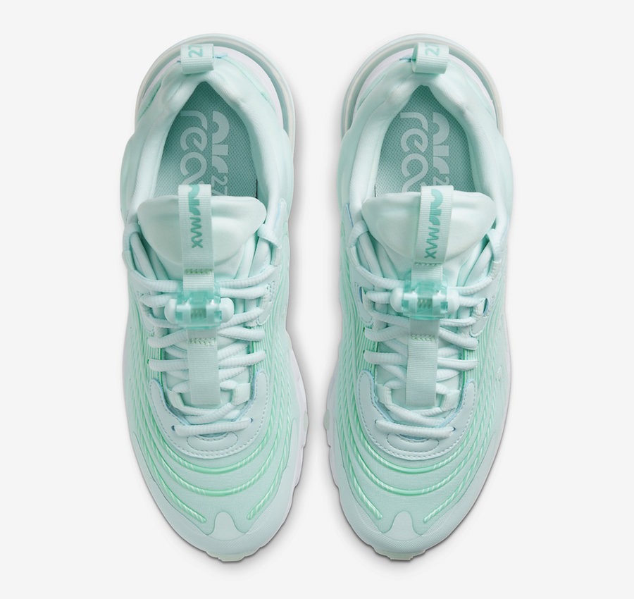 Nike Air Max 270 React Eng Mint Green Ck2608 300 Release Date Info Sneakerfiles