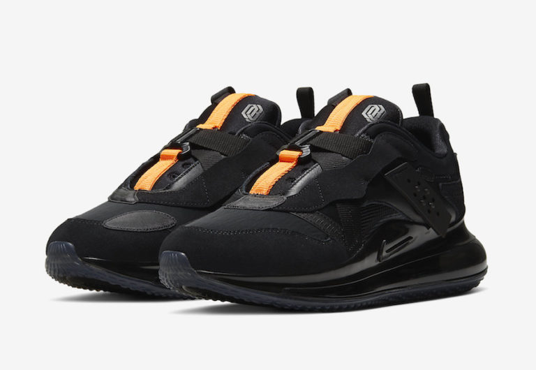 Nike Air Max 720 OBJ Slip Black Team Orange DA4155 001 Release Date Info SneakerFiles