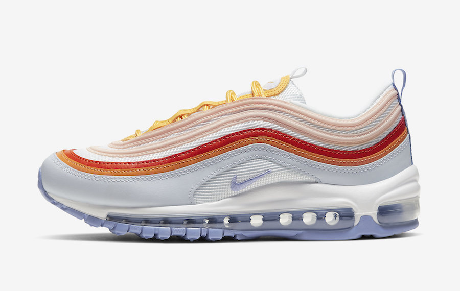 red blue yellow air max 97 