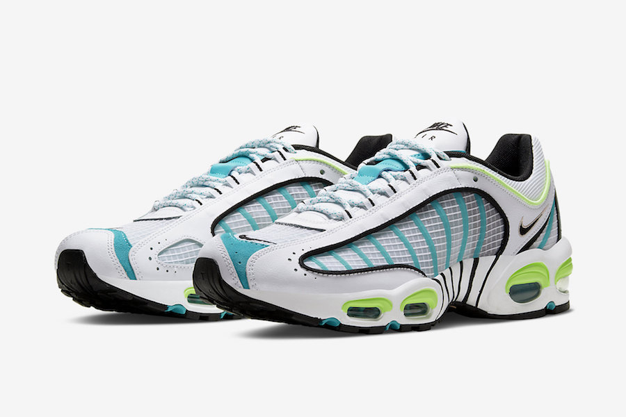 Nike Air Max Tailwind 4 IV White Teal Neon Volt CJ0641-100 Release Date ...