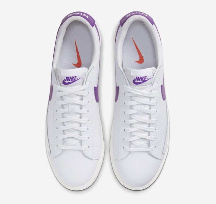 nike blazer low voltage purple