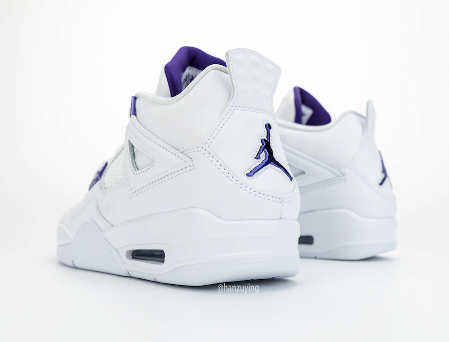 purple and white jordans release date