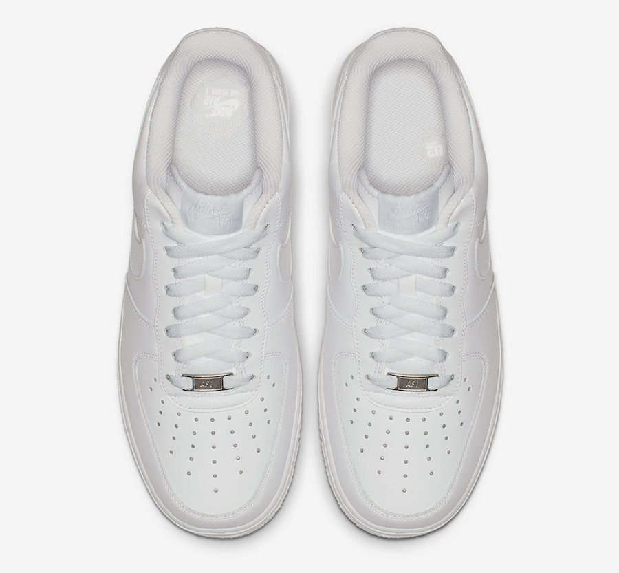 Nike Air Force 1 Low Triple White 315115-112 Release Date Info ...