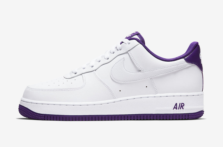 nike white and purple sneakers