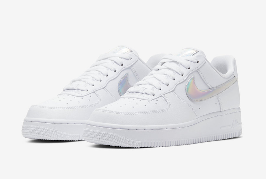 iridescent nike air force 1