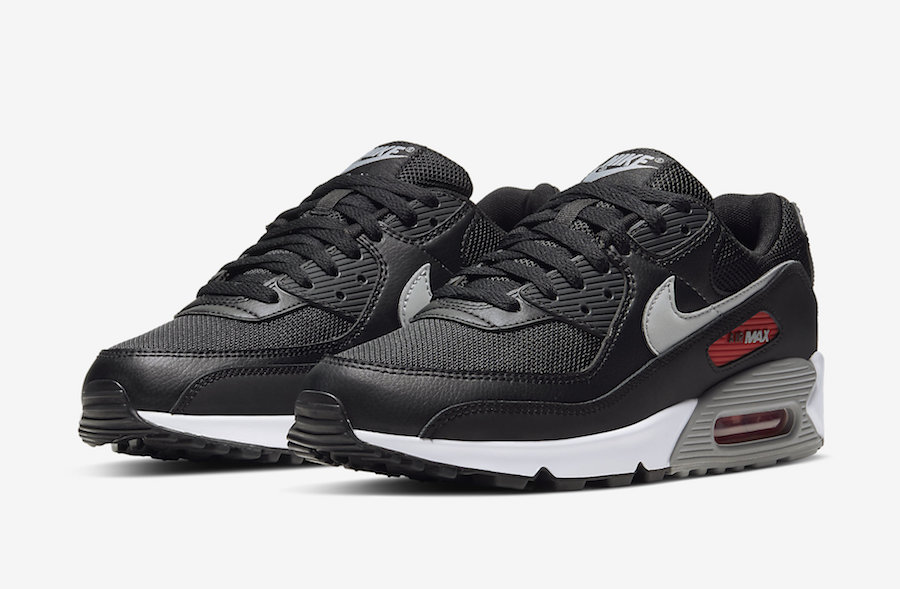 nike air max red and white and black