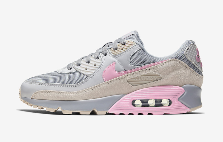Nike Air Max 90 Grey Pink CW7483-001 Release Date Info | SneakerFiles
