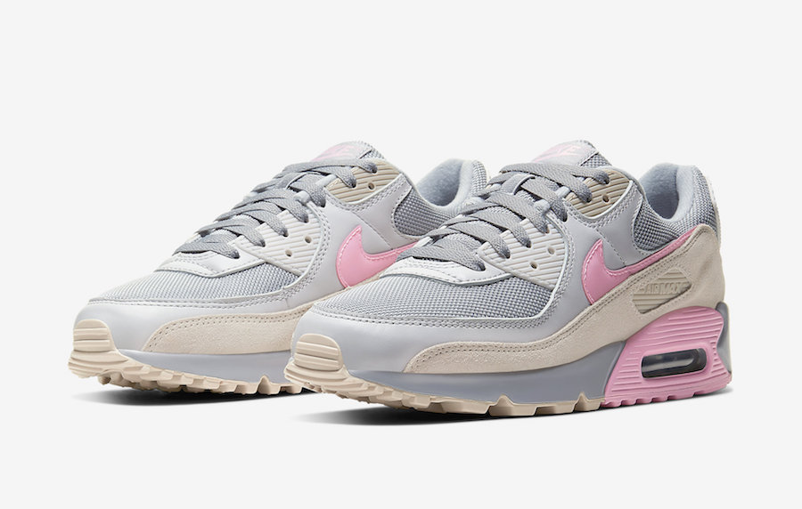 Nike Air Max 90 Grey Pink CW7483-001 Release Date Info | SneakerFiles