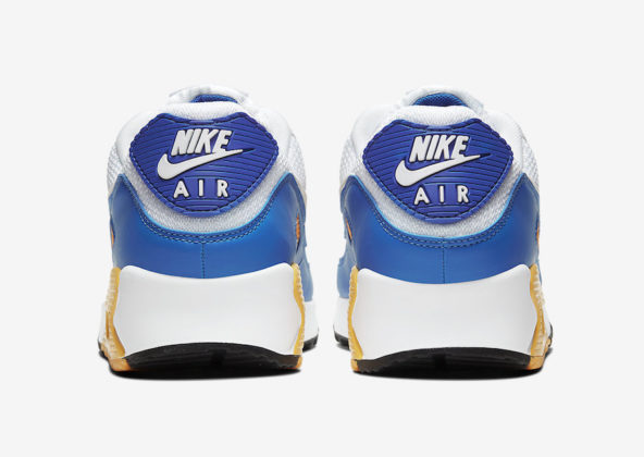 Nike Air Max 90 White Blue Yellow CT4352-101 Release Date Info ...