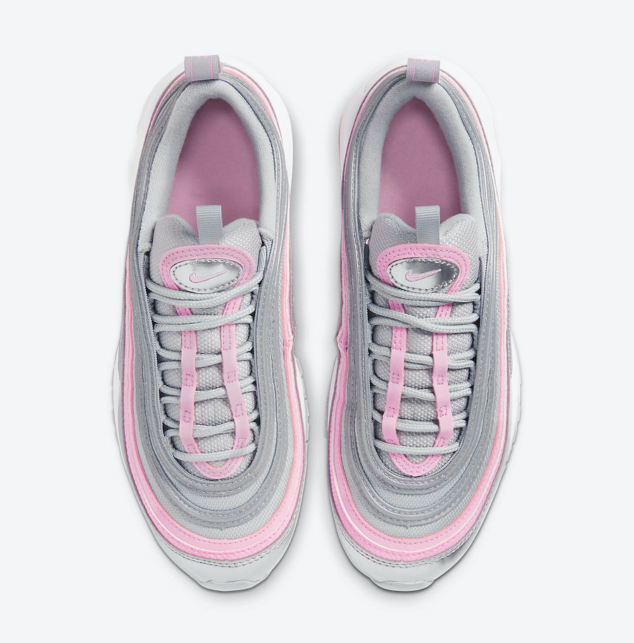 Nike Air Max 97 GS Silver Pink 921522 