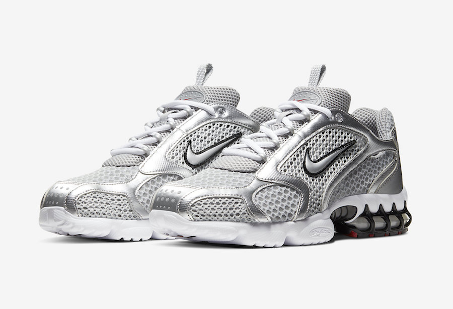 nike silver boots