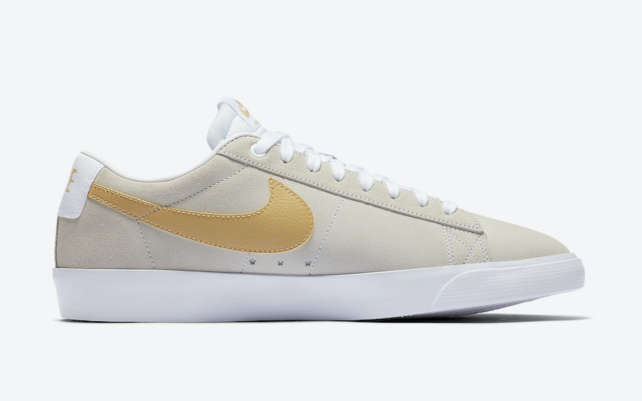 Nike SB Blazer Low Grey Yellow 704939-104 Release Date Info