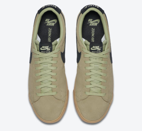 Nike Sb Blazer Low Olive Aura 704939-303 Release Date Info 