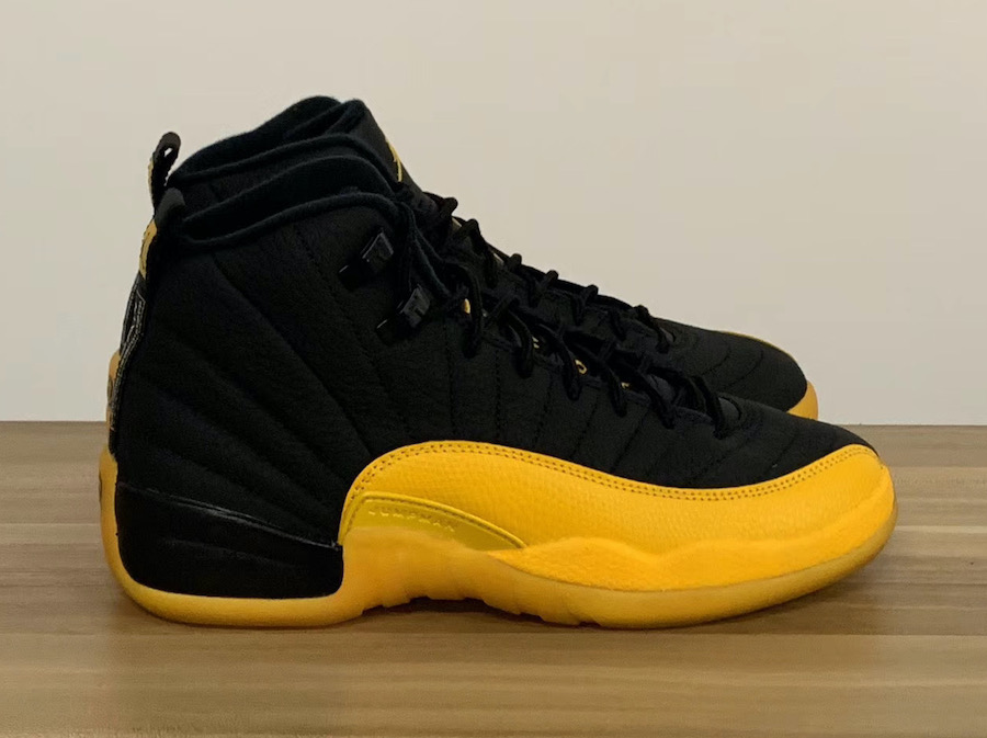 yellow and black 12 jordans release date