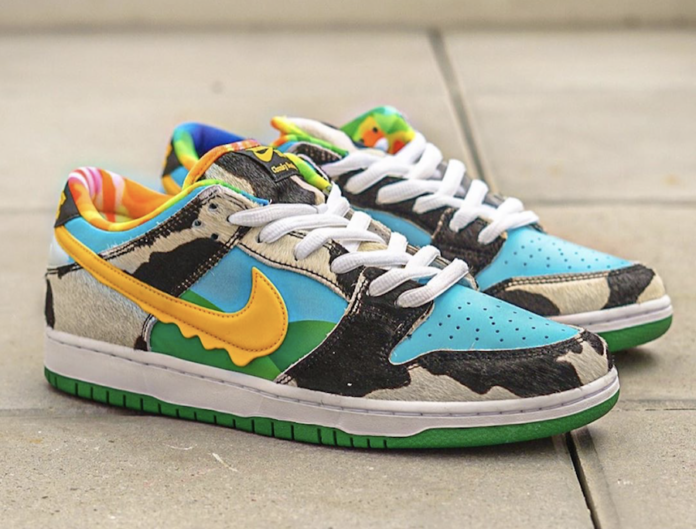 Ben & Jerry's x Nike SB Dunk Low Chunky Dunky CU3244-100 Release Date ...