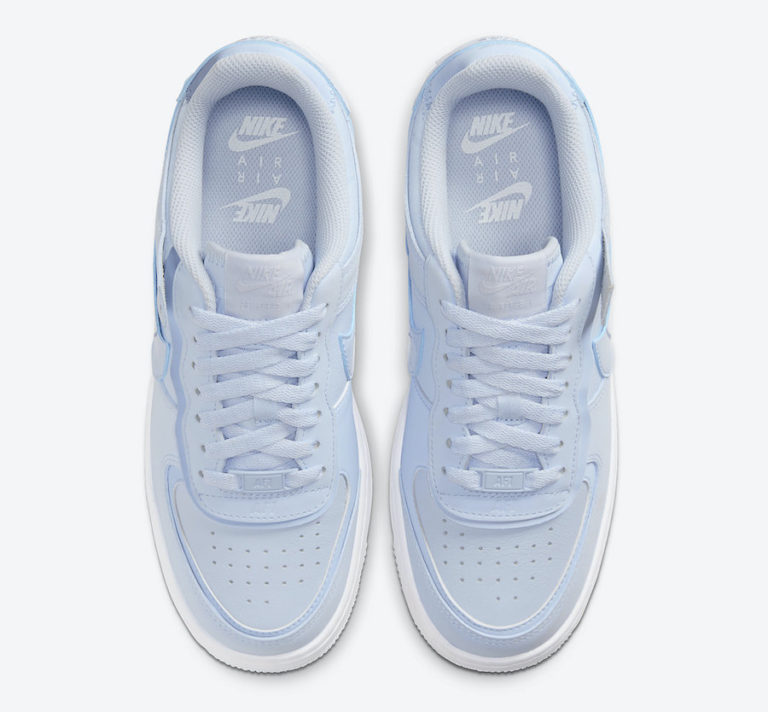 Nike Air Force 1 Shadow Hydrogen Blue CV3020-400 Release Date Info ...