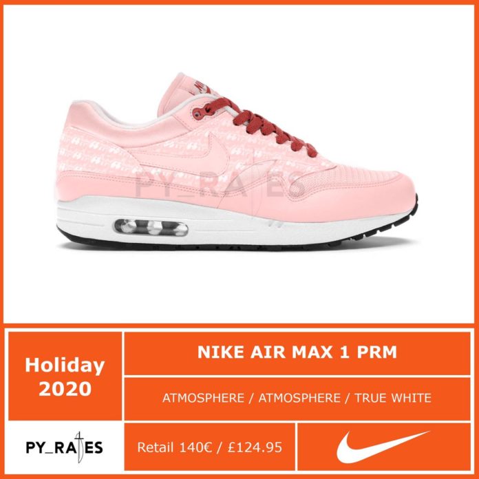 pink lemonade nike air max 1