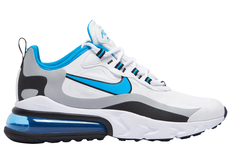 nike air max 270 white and light blue