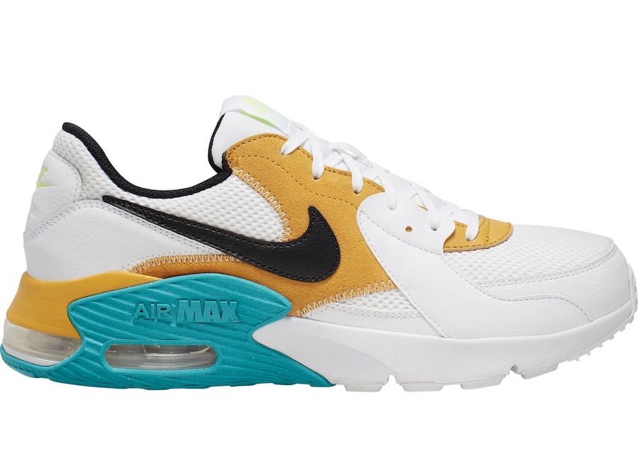 Nike Air Max Excee White Orange Green Blue CD4165-104 Release Date Info ...