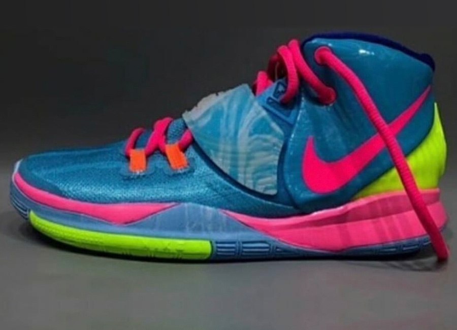 kyrie 6 pink and blue