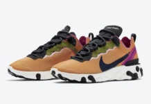 nike react element 55 tie dye