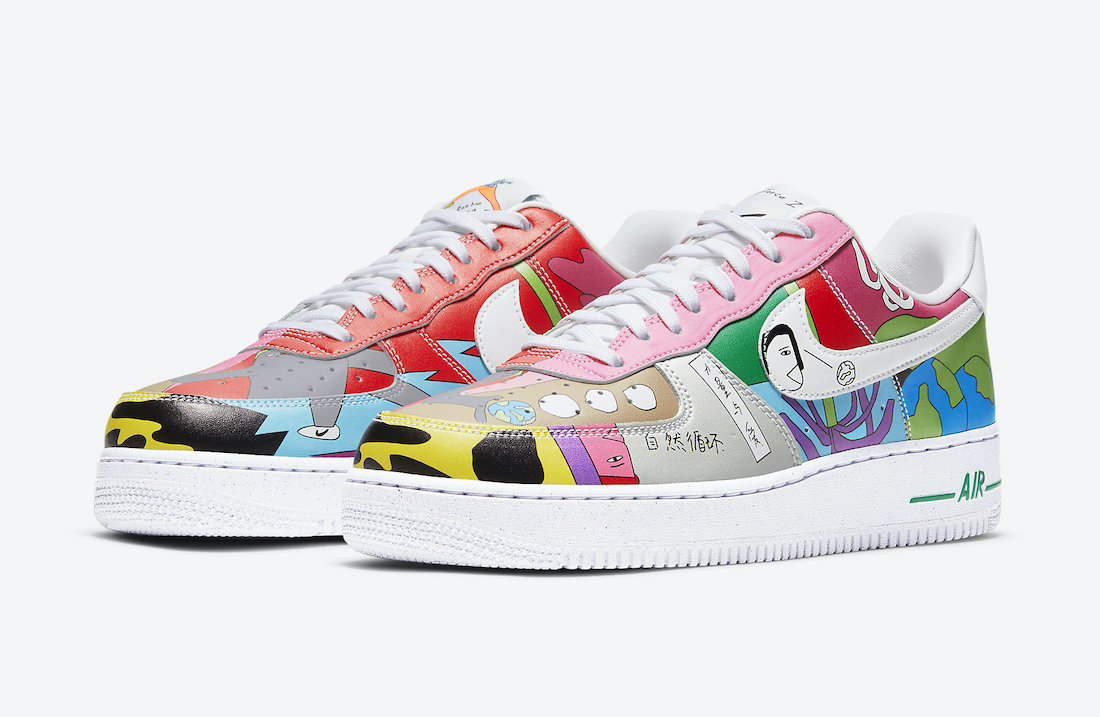 air force 1 low rainbow
