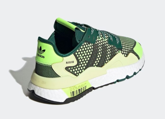 adidas nite jogger signal green