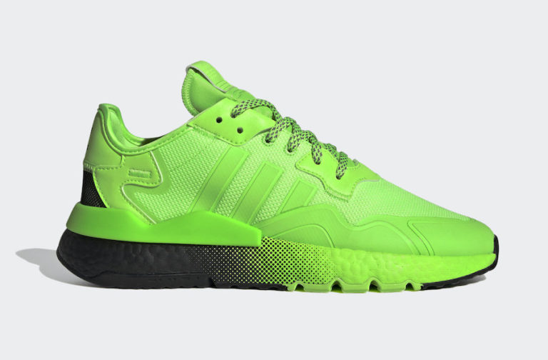 adidas nite jogger signal green