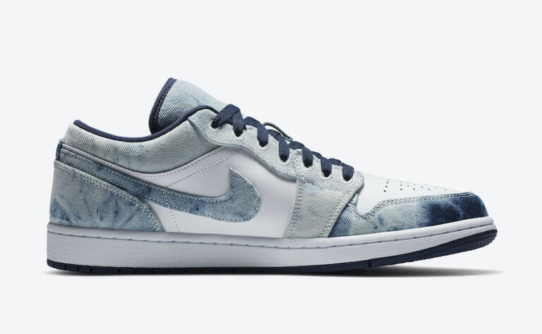 Air Jordan 1 Low Washed Denim CZ8455-100 Release Date Info | SneakerFiles