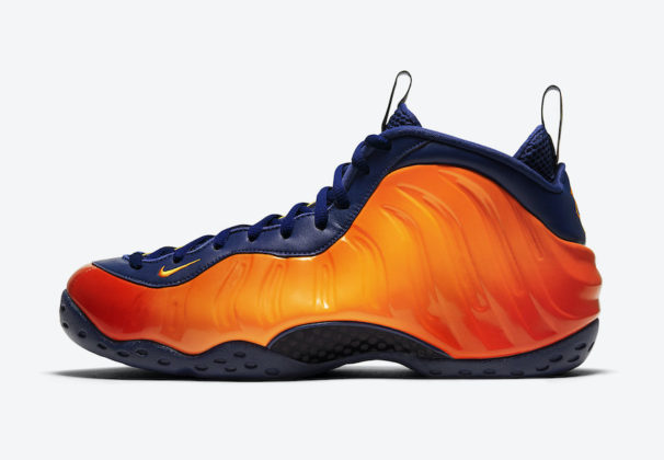 nike foamposite orange