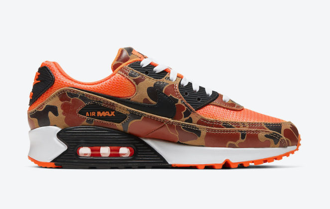 Nike Air Max 90 Orange Camo CW4039-800 Release Date Info | SneakerFiles