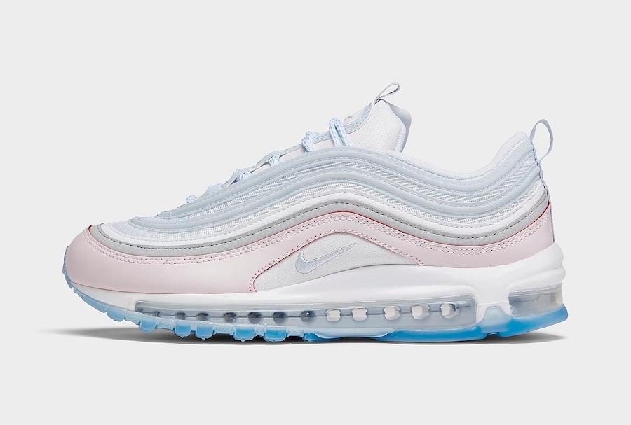 white and grey air max 97