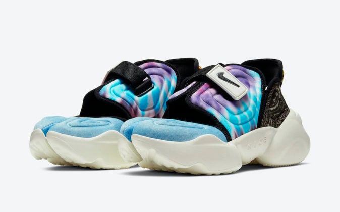 nike aqua rift tie dye