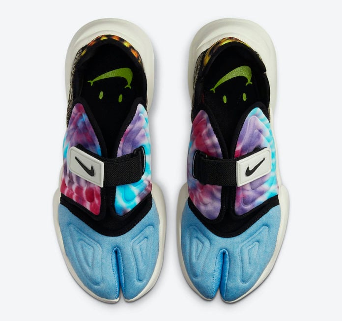 nike aqua rift gel tie dye