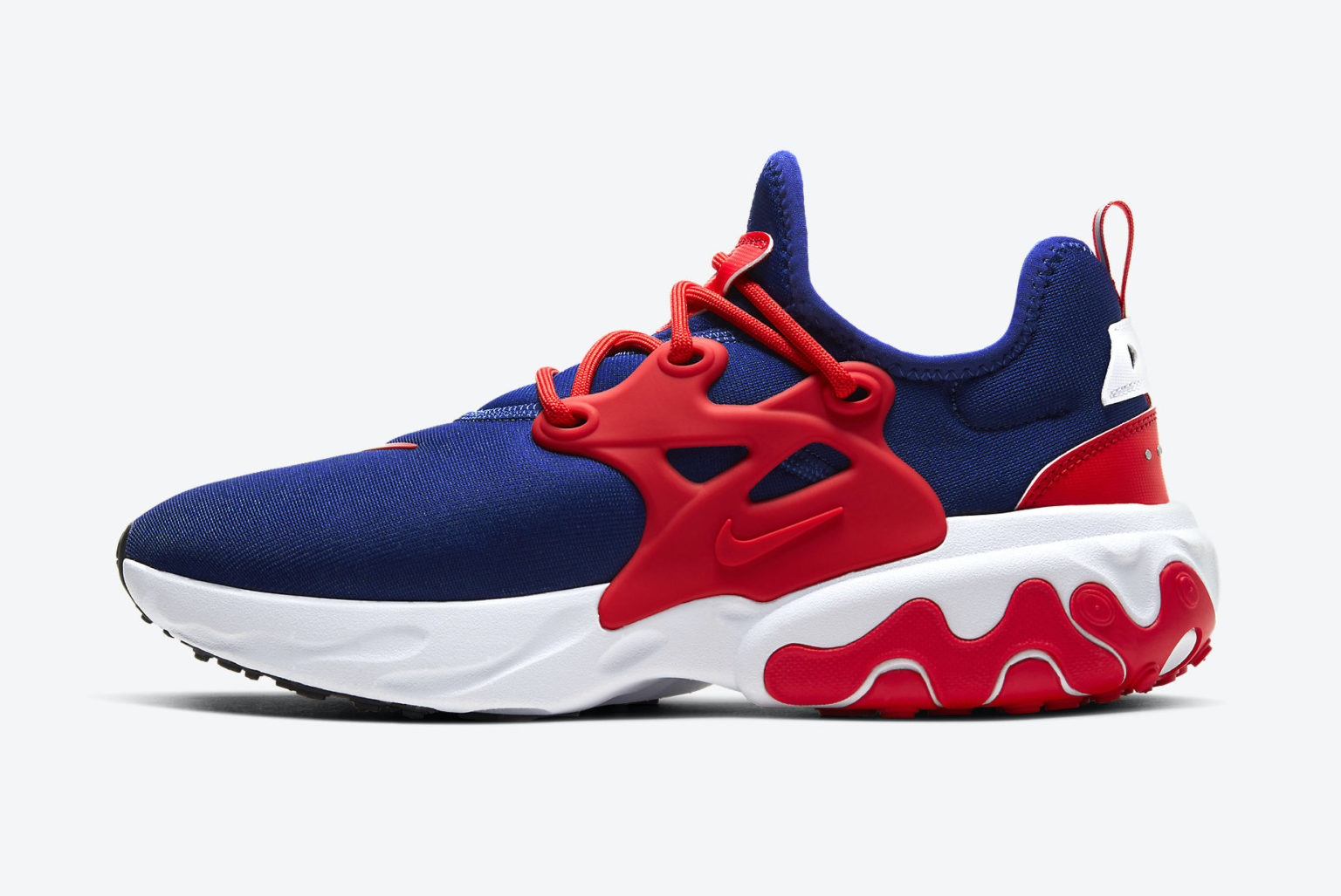 red white and blue prestos