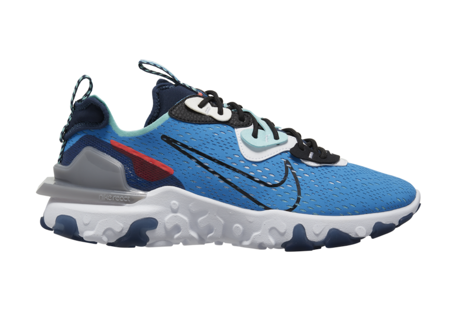 nike react vision black and blue