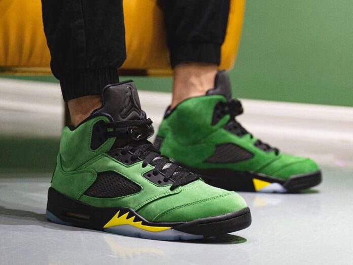 Air Jordan 5 Oregon Ducks Elevate 2020 CK6631-307 Release Date Info ...